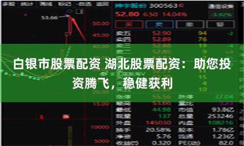 白银市股票配资 湖北股票配资:助您投资腾飞,稳健获利